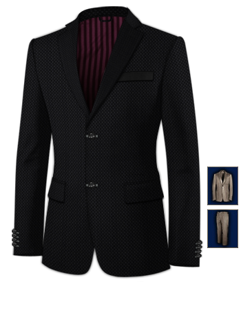 English Tailoring with 2 Buttons, Single Breasted
