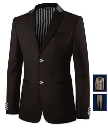 Funky Work Suits with 2 Buttons, Single Breasted