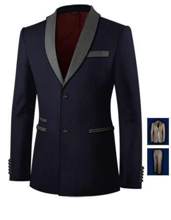 Suit Tailors with 2 Buttons, Single Breasted