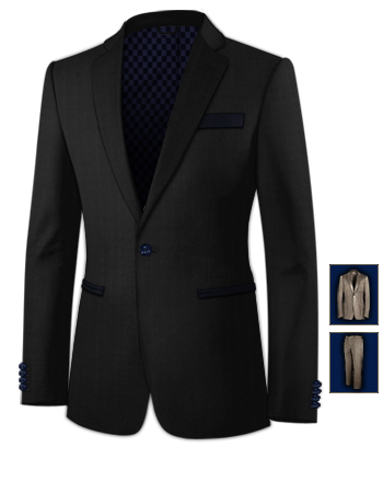 Wedding Suits Nottingham For Sale with 1 Button, Single Breasted
