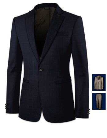 Tailor Made Fashion Blazers with 1 Button, Single Breasted