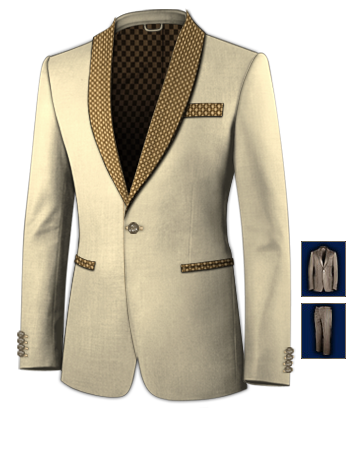Tailor Made Suit Berkshire with 1 Button, Single Breasted