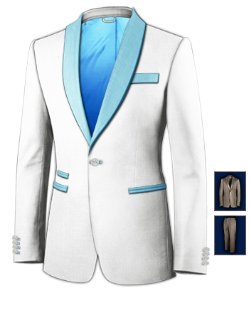 Suits For Sale Online with 1 Button, Single Breasted