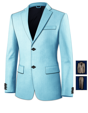 Mens Suits 50r with 2 Buttons, Single Breasted
