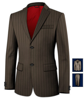 Cheap Suits Scotland with 2 Buttons, Single Breasted