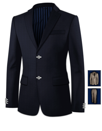 Cheap Prom Suits For Men with 2 Buttons, Single Breasted