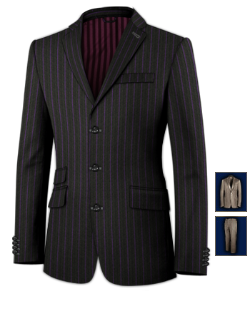 Mens Suits Best with 3 Buttons, Single Breasted