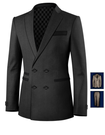 Tailors Cambridge with 4 Buttons,double Breasted (2 To Close)