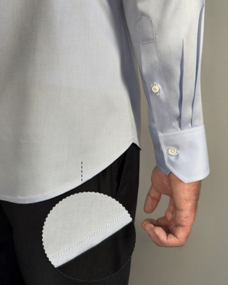 new bottom seam